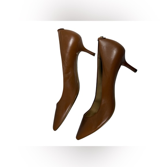 Michael Kors Tan Leather Heels - Picture 5 of 6